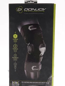 DonJoy Performance Bionic Fullstop Knee Brace Black Extra Large - Picture 1 of 1
