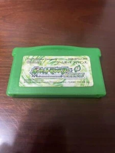 Pokemon Leaf Green Nintendo Game Boy Advance GBA Cartridge only from japan - Picture 1 of 3