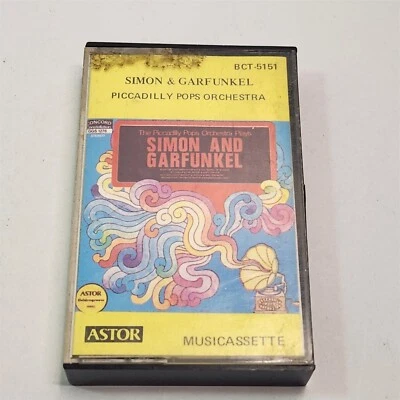 Piccadilly Pops Orchestra Plays Simon And Garfunkel Cassette Tape Astor BCT5151 - Image 1 of 4