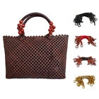 Wooden Bead Handbag Handle Bag Accessories Handbag Handle Braided DIY Nylon *
