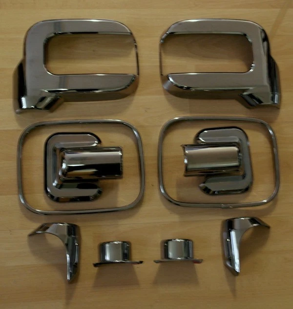 Tapa de espejo Black Chrom Cover para HUMMER H2 a partir de 06 10 piezas - Imagen 1 de 1