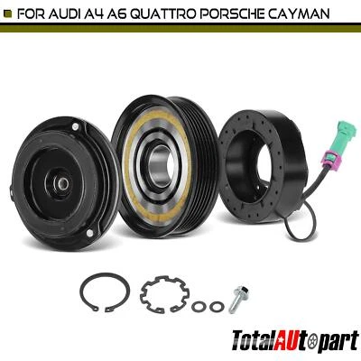 Kit de embrague compresor de aire acondicionado para Audi A6 Quattro 1997-2004 Porsche Volkswagen Passat Foto 1 de 4
