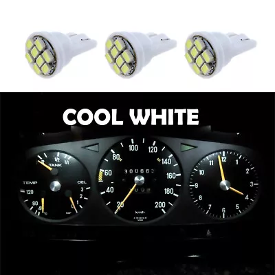 Gauge Cluster LED Dashboard Bulbs Kit 6000K White For Mercedes Benz 77-85 W123 - Image 1 of 4