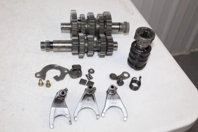 Yamaha YZ250F 2005 transmisión engranajes ejes horquillas tambor YZ 250 F 4 tiempos 5/4 Foto 1 de 4