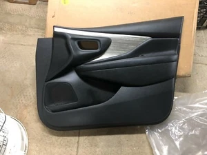 2015 - 2017 NISSAN MURANO OEM RIGHT FRONT PASSENGER DOOR TRIM PANEL COVER BLACK - Picture 1 of 4