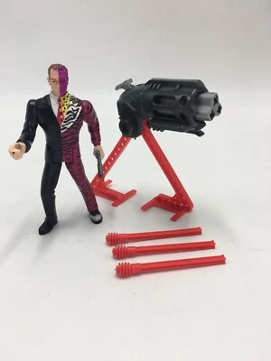Batman Forever TWO-FACE Figure w/ Turbo-Charge Cannon (Kenner, 1995) - Image 1 of 4