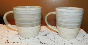 2 Old Pottery Company 22 Oz. Large Coffee Mugs Cups - Picture 1 of 5