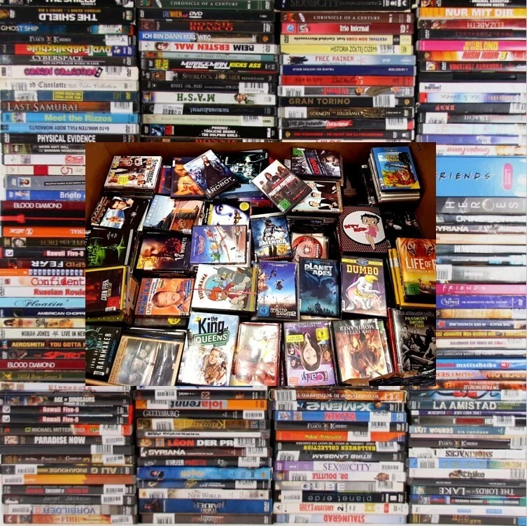 50 DVD`s DVD Filme Serien Blockbuster Sammlung Konvolut Paket verschiedene - Bild 1 von 1