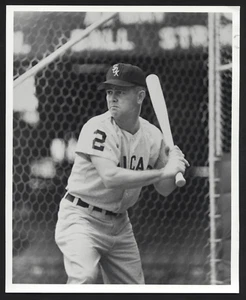 NELLIE FOX Chicago White Sox 1960 Original Photo 8 x 10 Type 1 - DON WINGFIELD - Picture 1 of 2