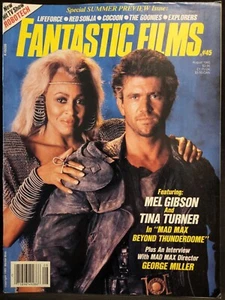 Fantastic Films Movie Magazine #45 August 1985 Mad Max Mel Gibson Tina Turner - Picture 1 of 1