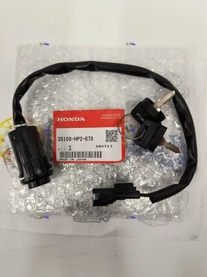 Interruptor de llave de encendido genuino OEM HONDA 06-23 TRX90 TRX90EX TRX90X 35100-HP2-670 Foto 1 de 2