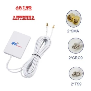 LTE Antenna 3G 4G TS9 CRC9 SMA Connector 4G LTE Router External Antenna Cable - Picture 1 of 14