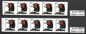 Scott #3055 20c Ring-Necked Pheasant PNCs Complete SET of 2, QUALITY! Cat- $6.00 - Picture 1 of 1