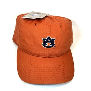 NWT - Auburn Tigers AU Hat Cap - Adjustable Strap Back OSFM - Clay - 100% Cotton - Picture 1 of 13