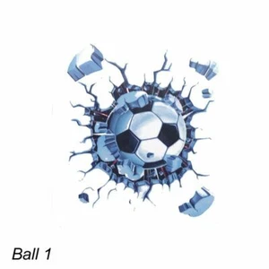 LARGE-SIZED CAR DECALS - SOCCER & TENNIS BALLS - 2 CHOICES - Picture 1 of 5