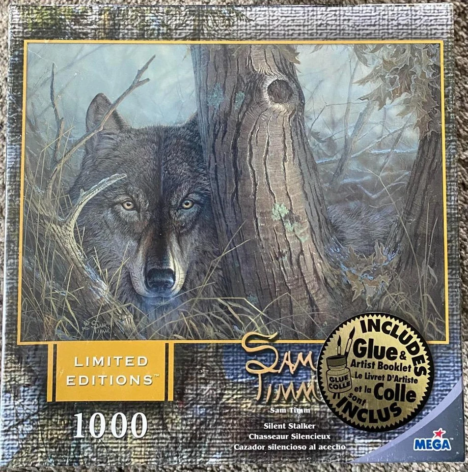 Mega jigsaw puzzle;  Silent Stalker;  1000 pieces - Image 1 of 1