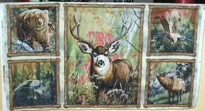 1 Great "Autumn Sky" Cotton Quilting/Wallhanging Fabric Panel - Picture 1 of 1