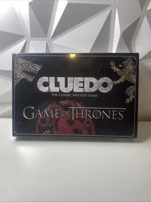 Cluedo The Classic Mystery Game .. Game Of Thrones Edition .. New Factory Sealed - Image 1 of 4