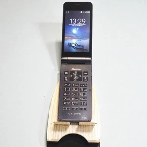 Fujitsu arrows black SIM free 4G F-03L mobile phone Used from Japan Used B＋Rank - Picture 1 of 4