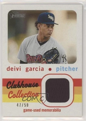 2020 Topps Heritage Minor League Edition White /50 Deivi Garcia #CCR-DG - Image 1 of 2