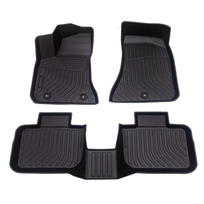All Weather Floor Mats For 2011-2022 Dodge Charger 2011-2023 Chrysler 300 RWD - Image 1 of 4