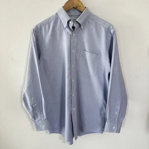 LL Bean Men’s Button Down Shirt Long Sleeve Collared Cotton Size 15-32 - Picture 1 of 10