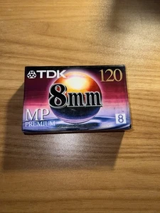 TDK 8mm 120 Minute MP Premium Camcorder Videotape - Picture 1 of 1