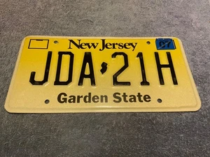 New Jersey License Plate 2002 Garden State JDA-21H - Picture 1 of 1