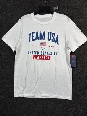 Camiseta Fanatics Team USA Paralímpicos Libertad Histórica Para Hombre Talla M Blanca NUEVA Foto 1 de 4