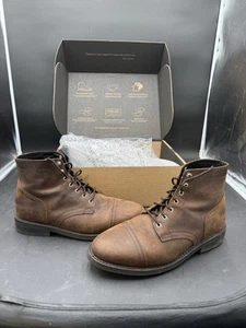 Thursday Boot Company Captain Lederstiefel Arizona Adobe Herren Größe 11 Weite - Bild 1 von 9
