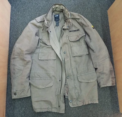 55DSL Jacket Mens Ski Snowboarding army Full Zip Logo Khakiwinter coat military - Image 1 of 4