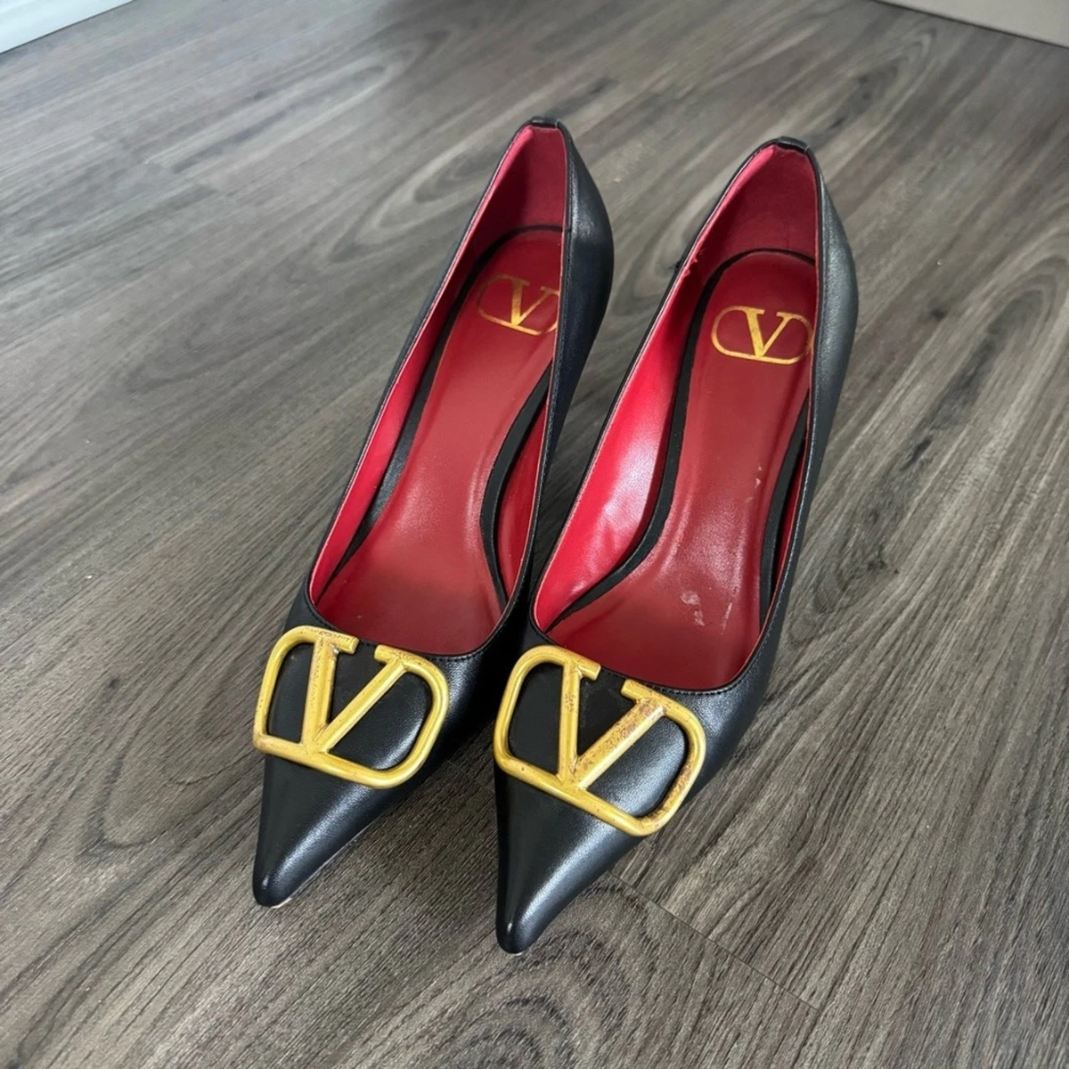 Valentino Gold Heels for Women for sale - eBay