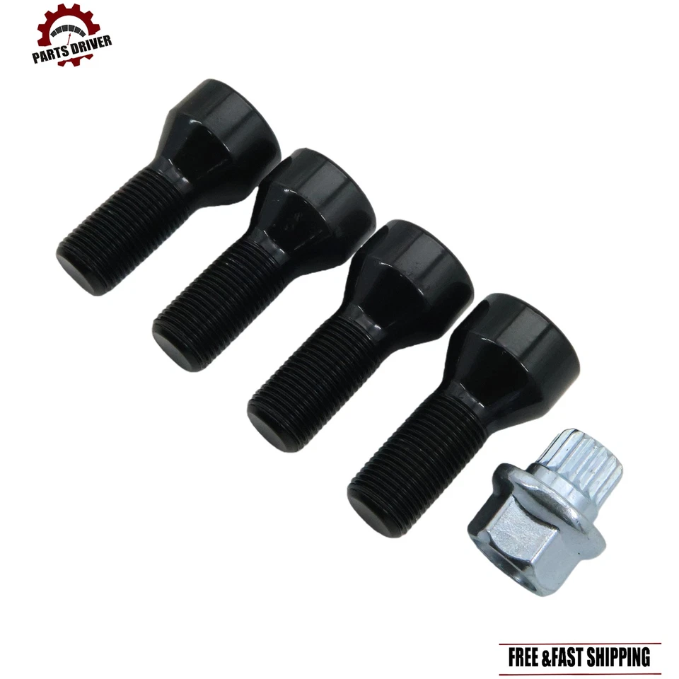 36136776076 NEW Wheel Lock Locks Bolt Kit Fit for BMW F12 F30 F32 F02 F07 F10 - Изображение 1 из 4