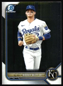 2022 Bowman Bobby Witt Jr. Rookie RC #BCP-146 Kansas City Royals - Bild 1 von 2