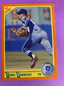 1990 Score Rookie & Traded  #110T  Terry Shumpert  2nd B   K.C. Royals FREE ship - Picture 1 of 2