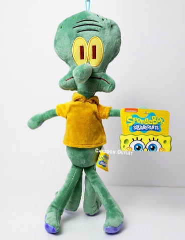 Squidward Plush Doll 13" Stuffed Animal Toy SpongeBob SquarePants Gift Squid New Cover