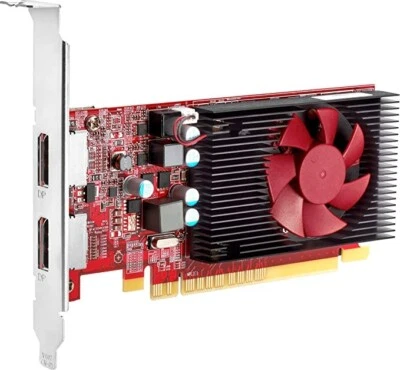 AMD Radeon R7 430 2GB HP L11302-001 PCI Express Dual Display Port Video Card GPU - Image 1 of 4