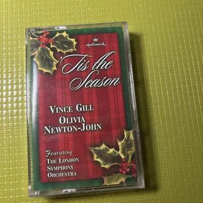 'TIS THE SEASON Vince Gill Olivia Newton-John Cassette 2000 - Image 1 of 3
