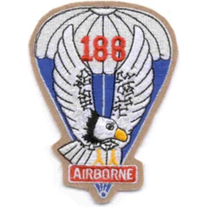 188th Airborne Infantry Regiment Patch - Version A - Bild 1 von 6
