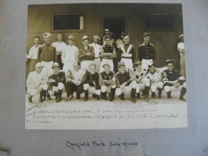 1935 Horse Racing Jockeys Group Photo-Canfield Park July 18, 1935-Names-Vitous - Picture 1 of 8