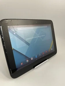 Samsung Google Nexus 10 GT-P8110 Black Wi-Fi 16GB 10.1" Android Tablet Cracked - Picture 1 of 24