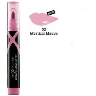 Max Factor Lipfinity Lasting Lip Tint 02 Mystical Mauve x3 pen set - Image 1 of 3