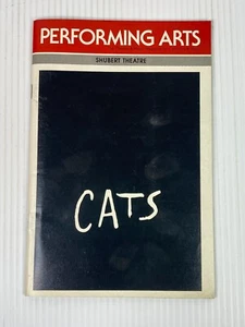 Performing Arts Playbill CATS Shubert Theatre November 1986 VTG Advertisements - Picture 1 of 10