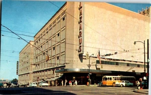 Cartolina non spedita The F&R Lazarus Department Store Town & High St Columbus OH - Foto 1 di 2