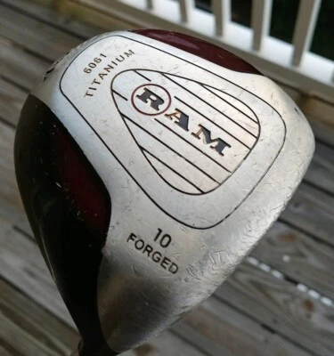 Ram 6061 Titanio 460 10 Empuñadura Lamkin Forjada Bajo Par Grafito Eje Driver Foto 1 de 4