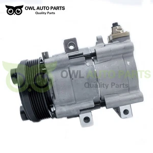 Compresor de aire acondicionado con embrague para Ford F150 F250 F350 F450 F550 F550 Super Duty - Imagen 1 de 5