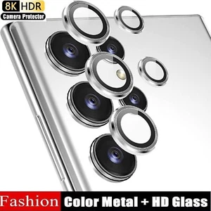 Protector de cámara Samsung S22 S23 Ultra Plus anillo de lente cubierta completa vidrio templado - Imagen 1 de 17