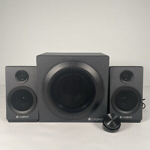 Logitech Z333 Multimedia Speakers with Subwoofer - Black 2.1