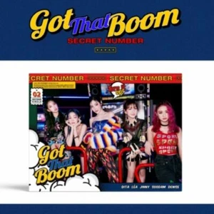 SECRET NUMBER 2nd Single Album [Got That Boom] CD+Photobook+4p Card+Photostand - Picture 1 of 4