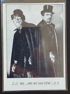 #11 DR JEKYLL & MR HYDE 1973 YOULL DIE LAUGHING TOPPS TRADING CARD - Foto 1 di 2